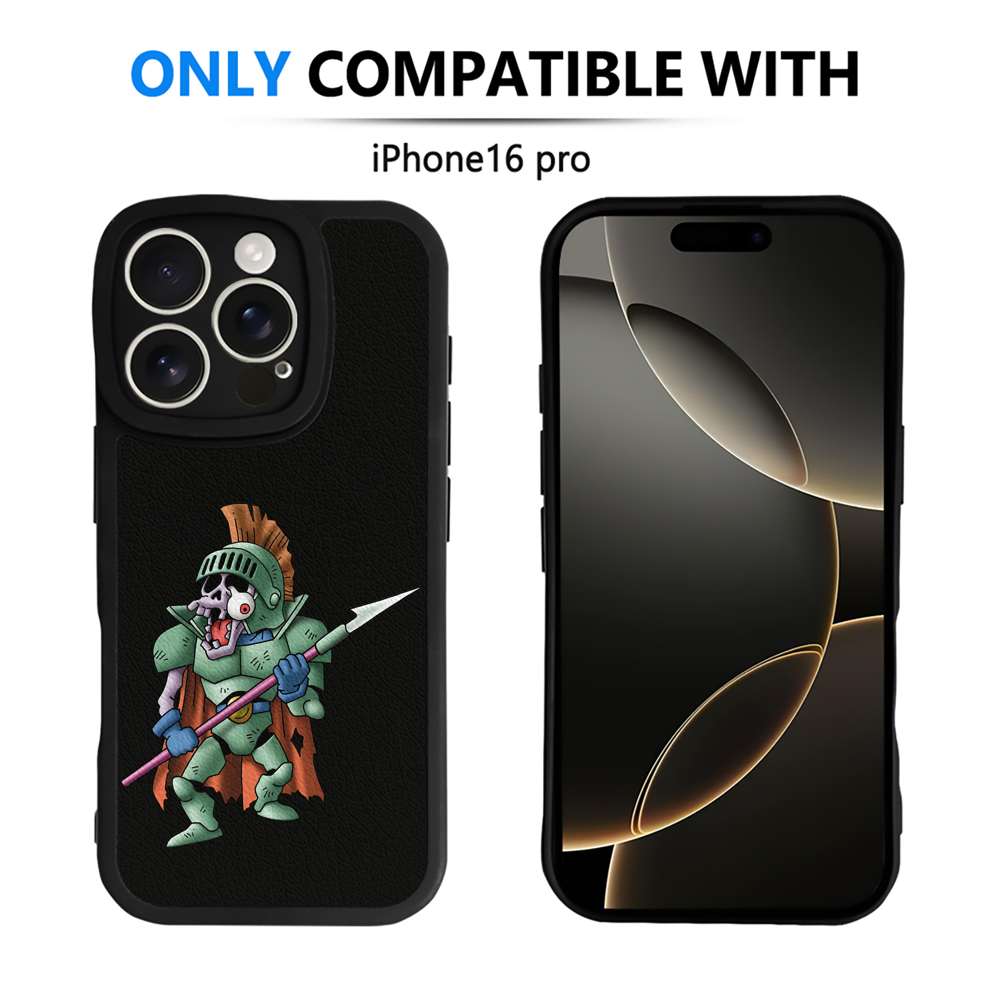 （画像用） ドラゴンクエスト Doragon Kuesuto Dragon Quest 【iPhone 16シリーズ対応】シリコンスマホケース（レザー調） 材質：シリコン